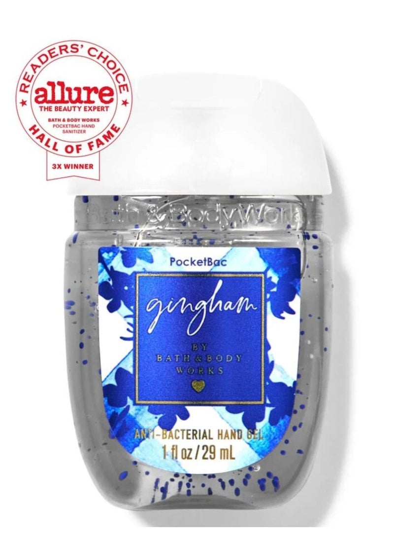 Gingham PocketBac Hand Sanitizer 29ml